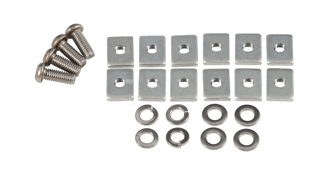 T-FK3 – RHINO RACK Roof Rack Mounting Kit Hardware, Used With Rhino Rack's RLT600 Roof Rack Mounting Kit With Hardwar...
